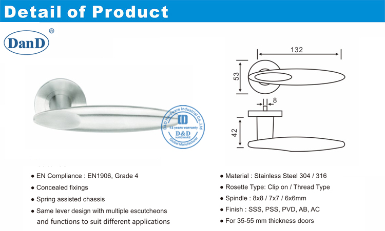 最佳门把手-D和D硬件