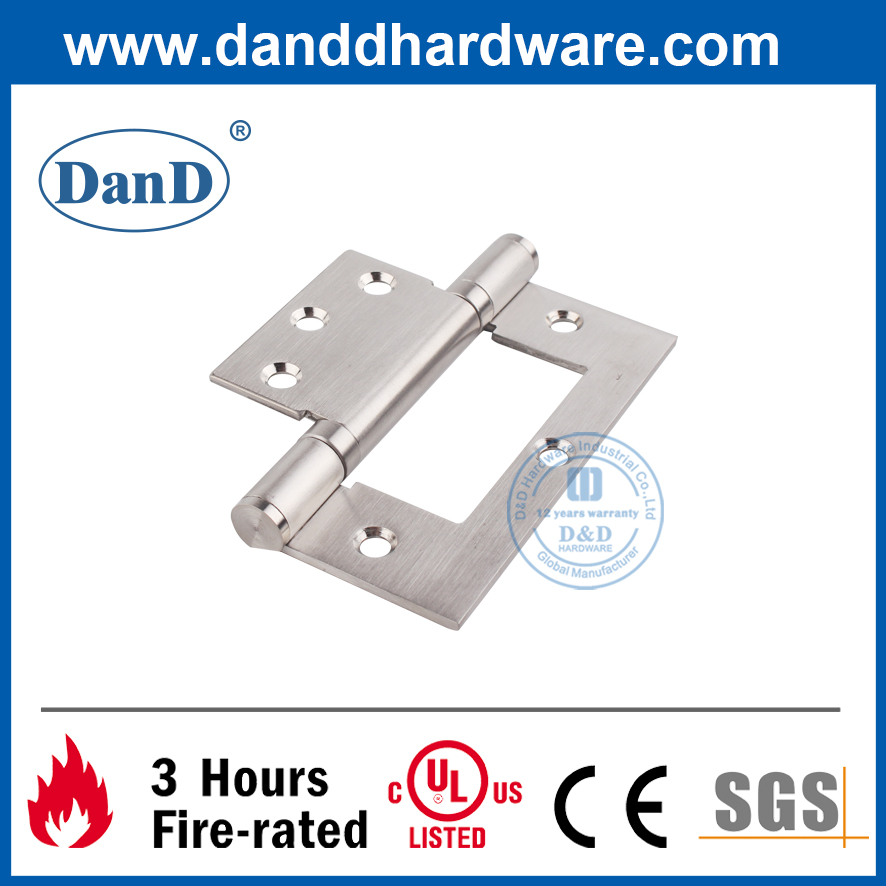 不锈钢304银蝶形门铰链用于外部门 - DDSS027