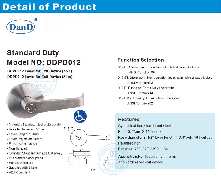 恐慌杆出口饰边