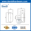 欧元铜管旋钮锁缸-DDCT005