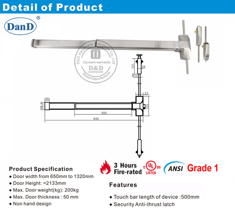恐慌杆的火杆门ddpd024