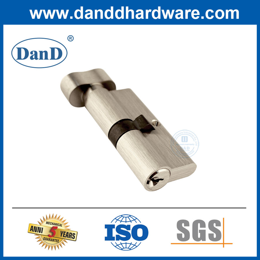 高质量的花生旋钮锁缸欧元单门缸锁-DDLC014
